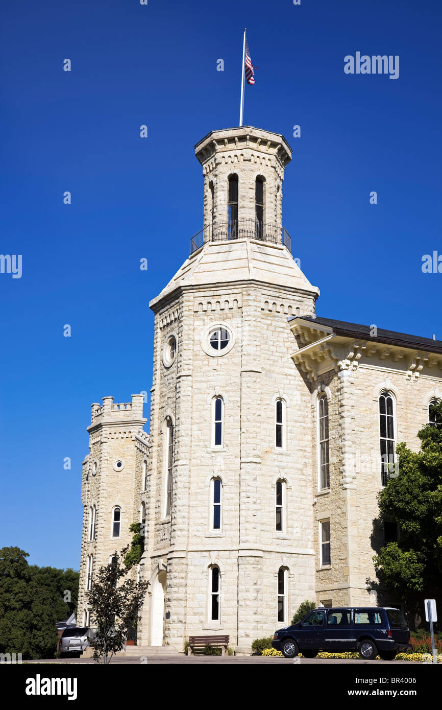 Wheaton College builidng Stock Photo