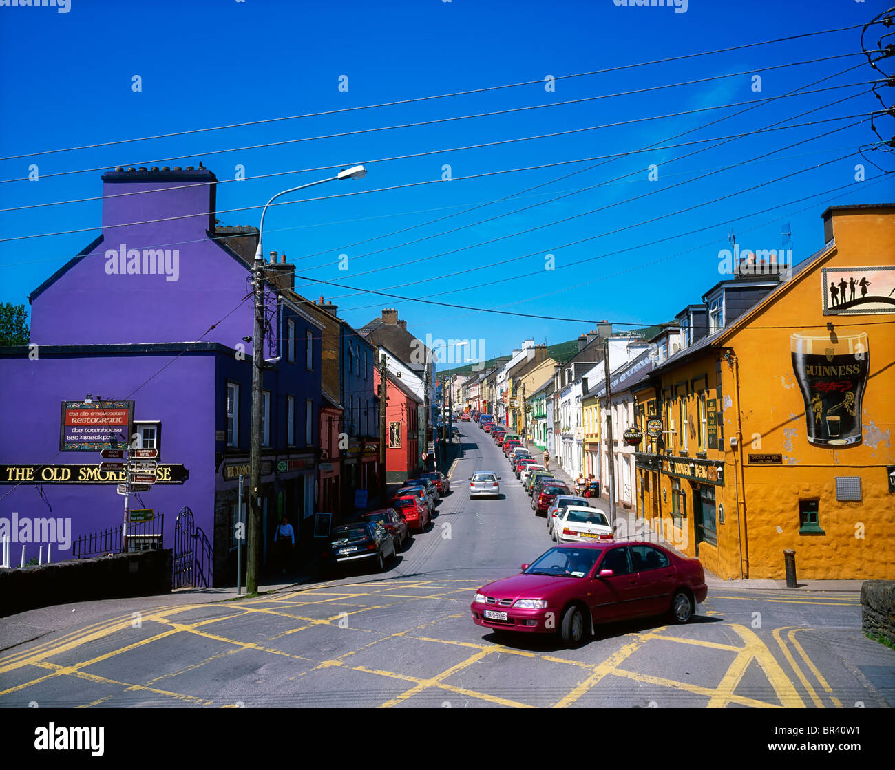 Dingle, Dingle Peninsula, Co Kerry, Ireland, Main Street Stock Photo