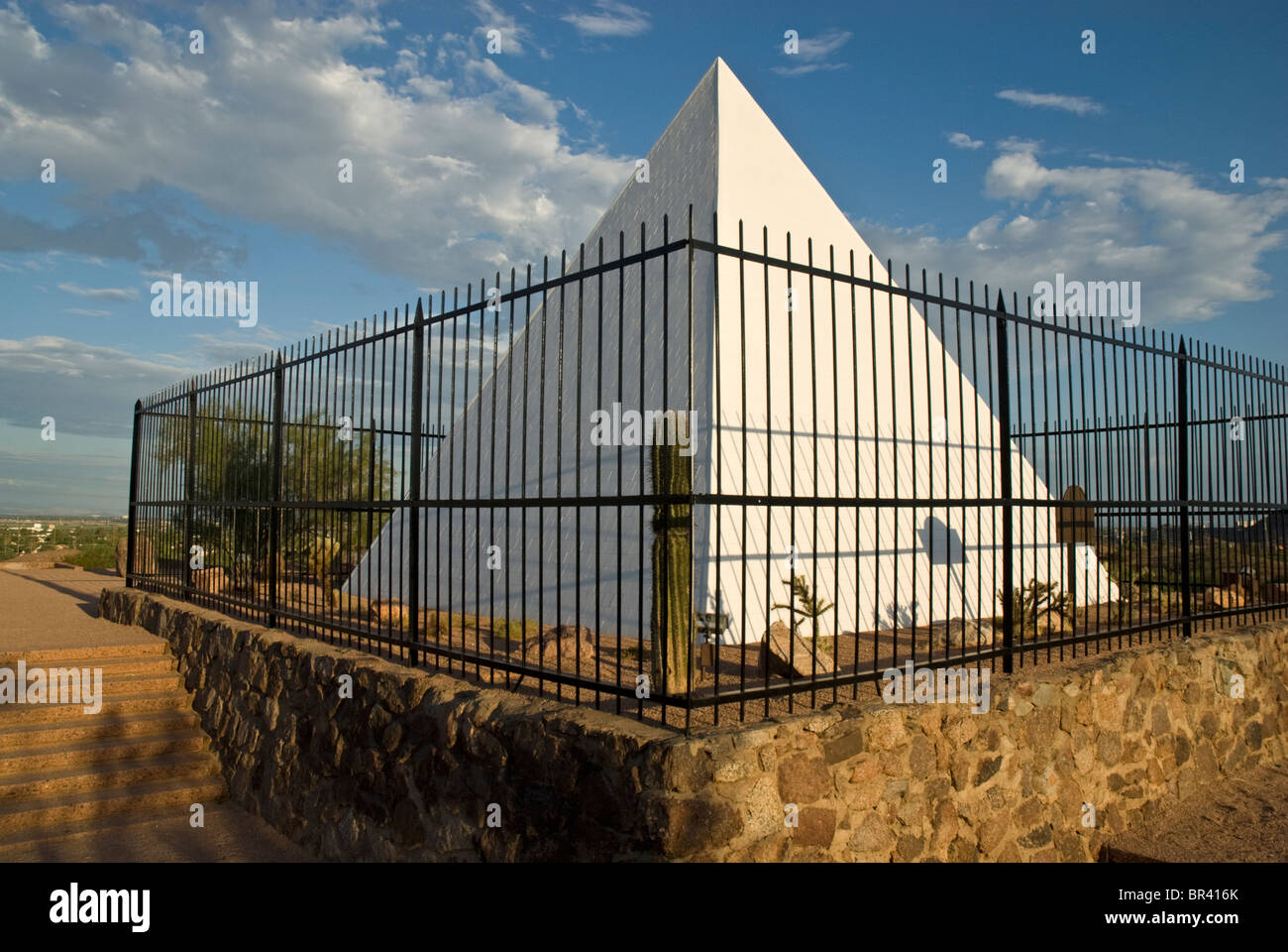 W. P. Hunt's Tomb at Papago Park, Phoenix, Arizona, USA Stock
