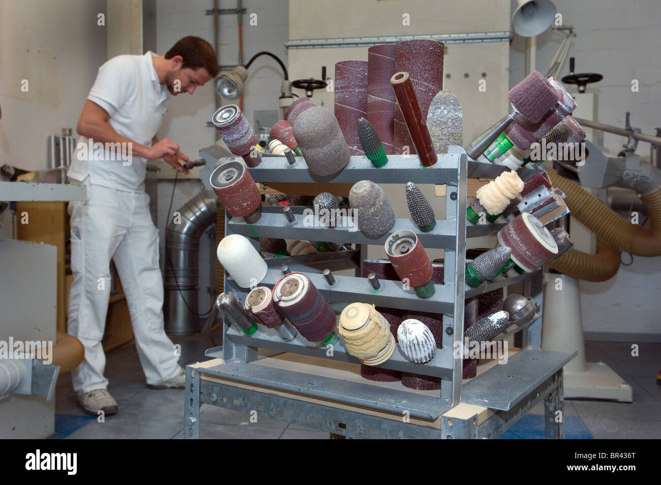 An orthopaedic technician, Berlin, Germany Stock Photo Alamy