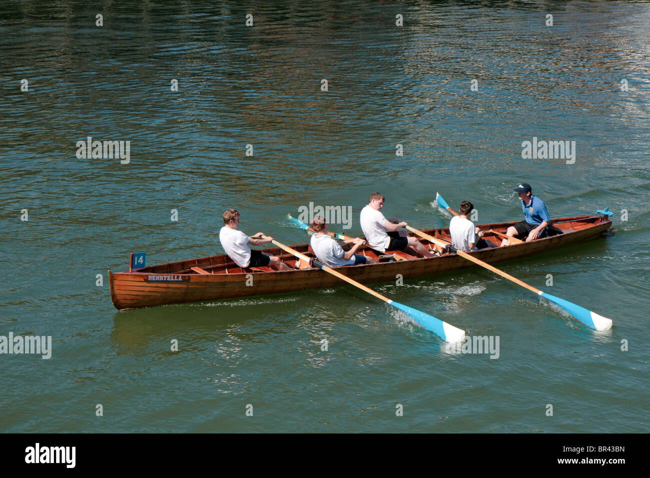 Rowing boat race at Whitby north yorkshire Stock Photo Alamy