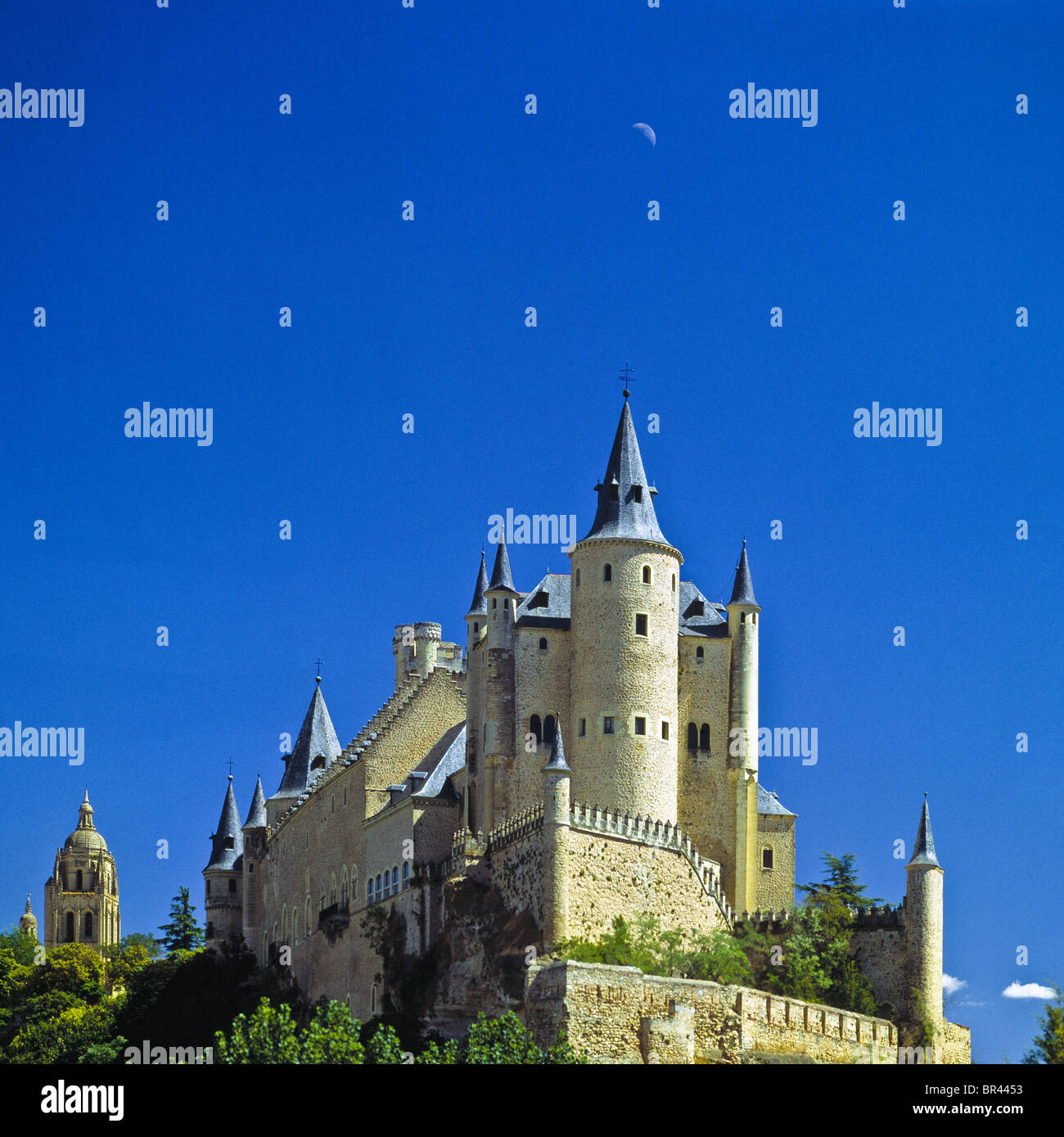 Alcazar of Segovia, Segovia, Spain, Europe Stock Photo