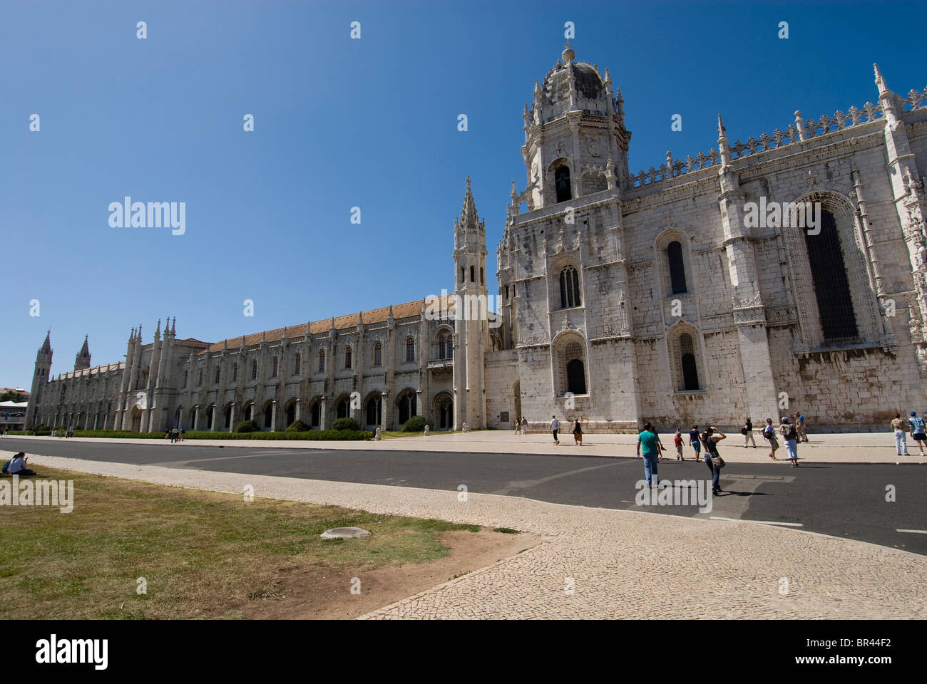Hieronymus Monastery, main or west facade, Lisbon, Portugal, Europe Stock Photo