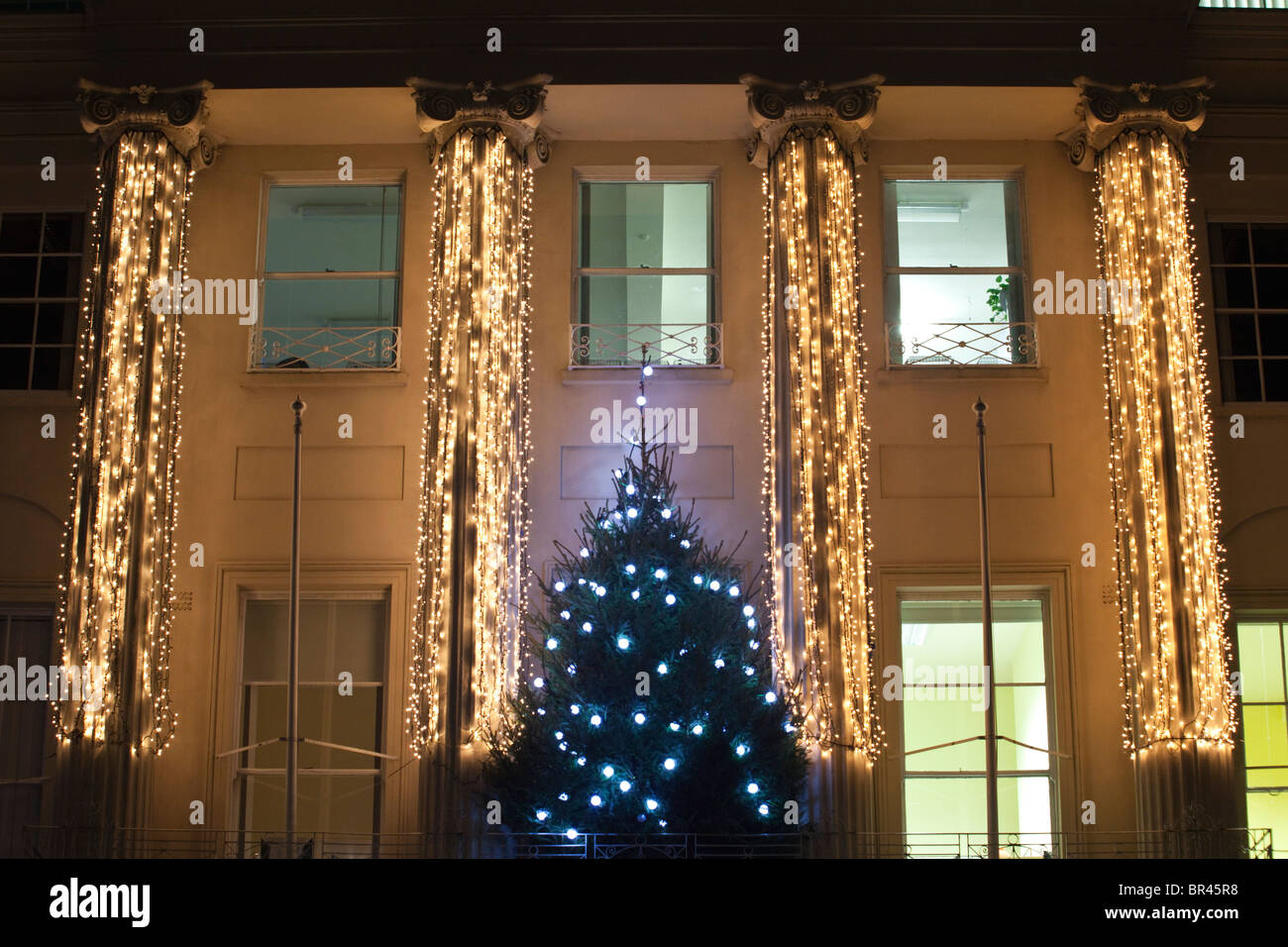 Christmas Lights, Cheltenham, Gloucestershire, UK Stock Photo Alamy