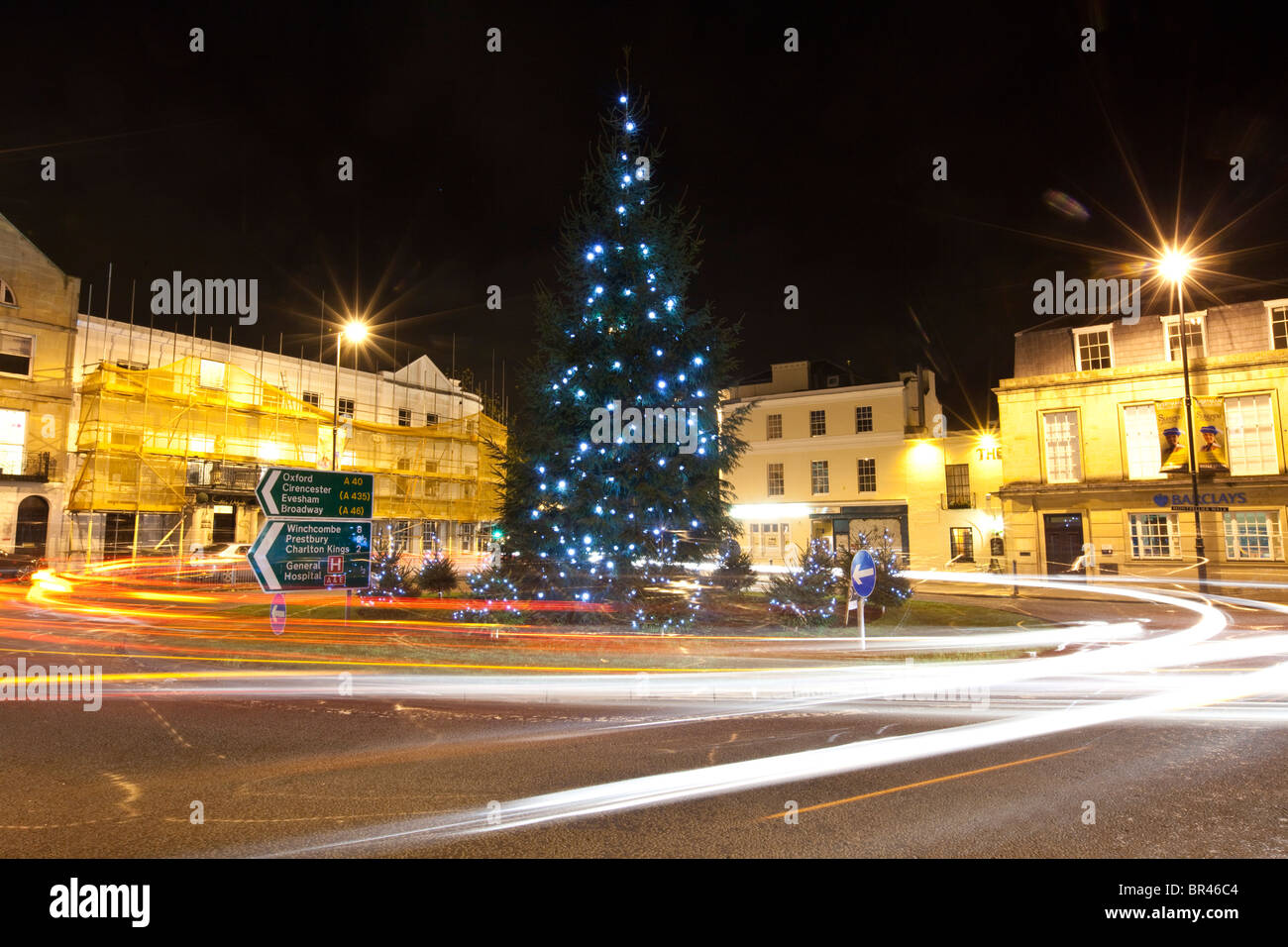 Christmas Lights, Cheltenham, Gloucestershire, UK Stock Photo Alamy