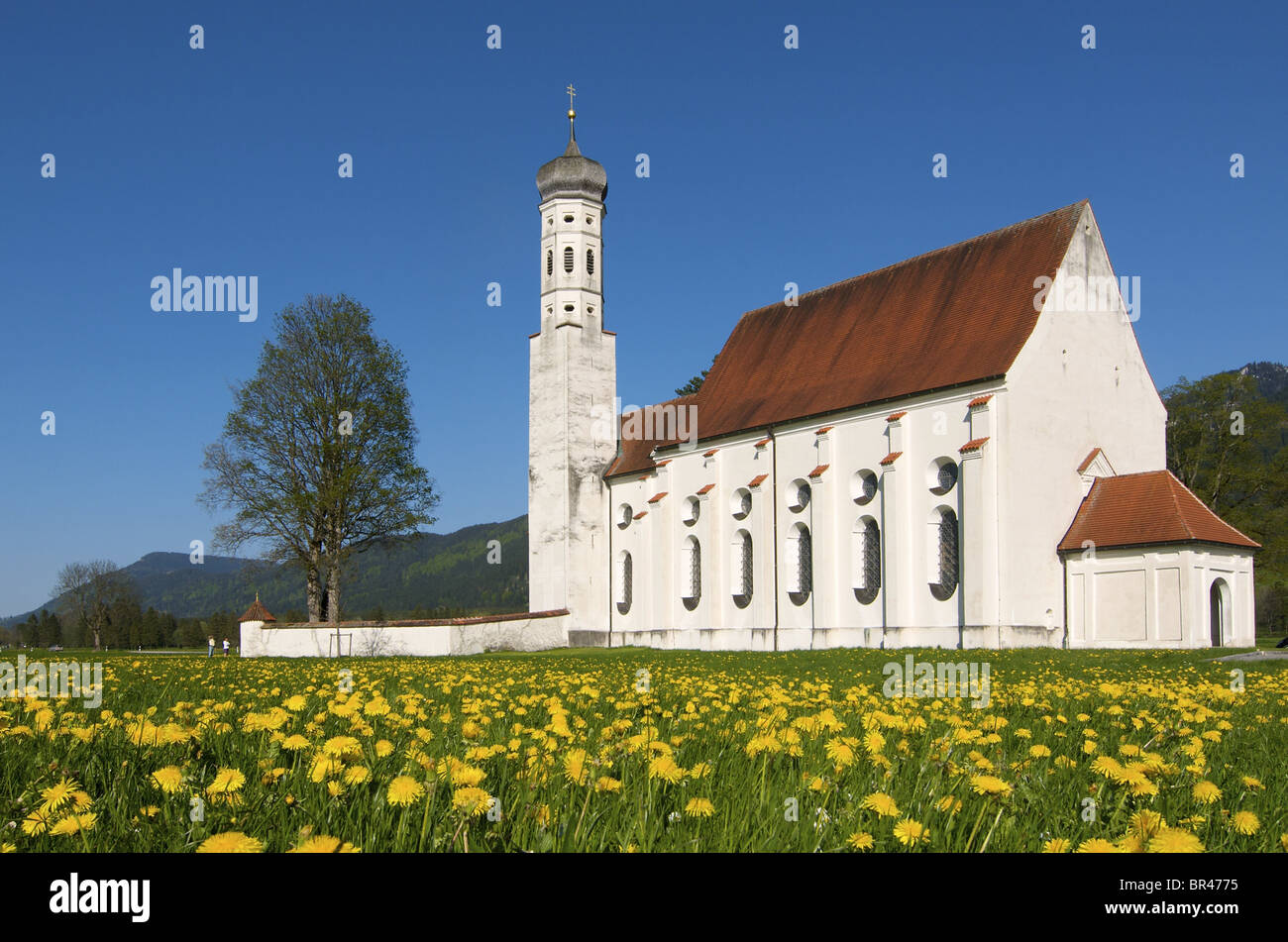 Baroque church of st coloman hi-res stock photography and images - Alamy
