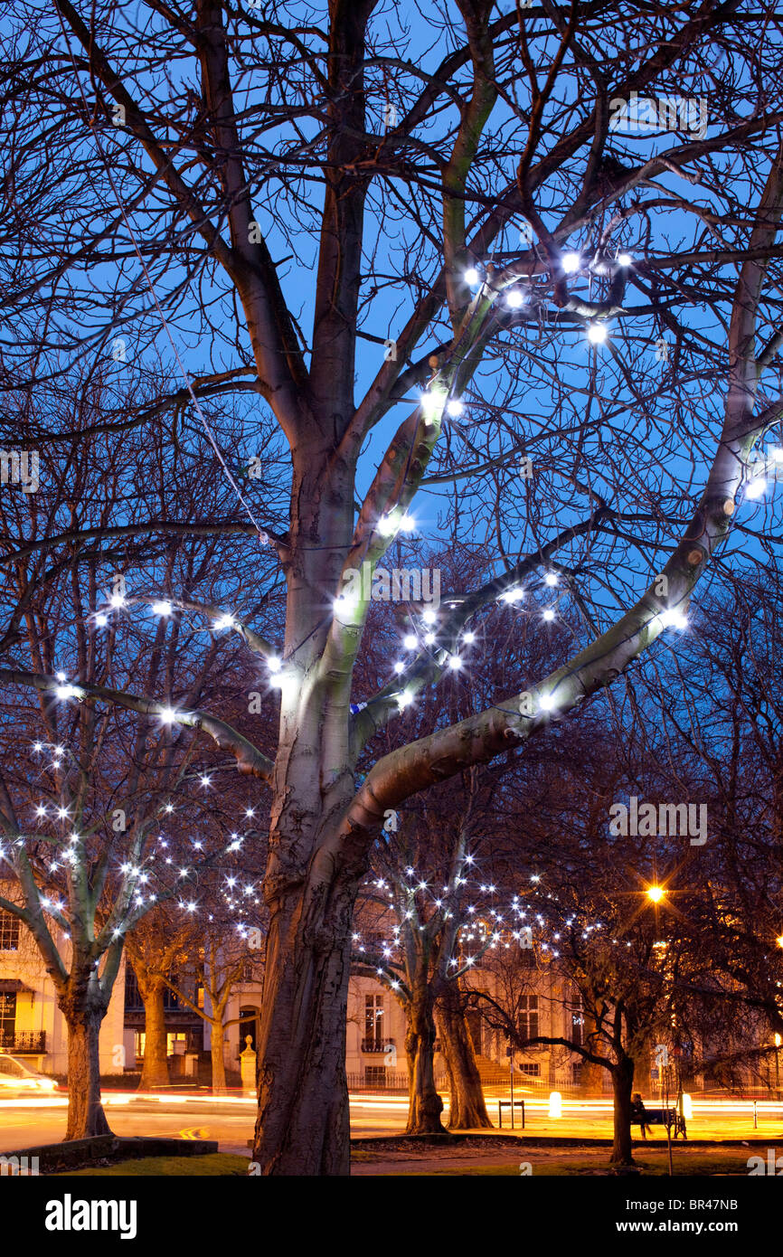 Christmas Lights, Cheltenham, Gloucestershire, UK Stock Photo Alamy