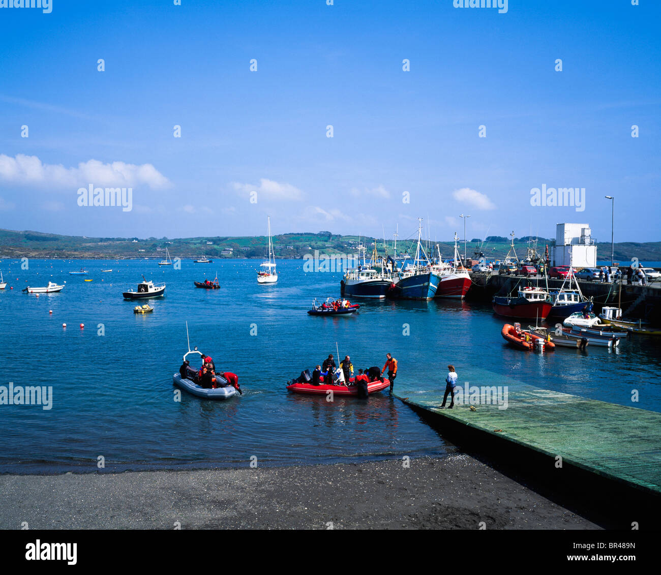 Schull, Co Cork, Ireland, Schul Harbour Stock Photo Alamy