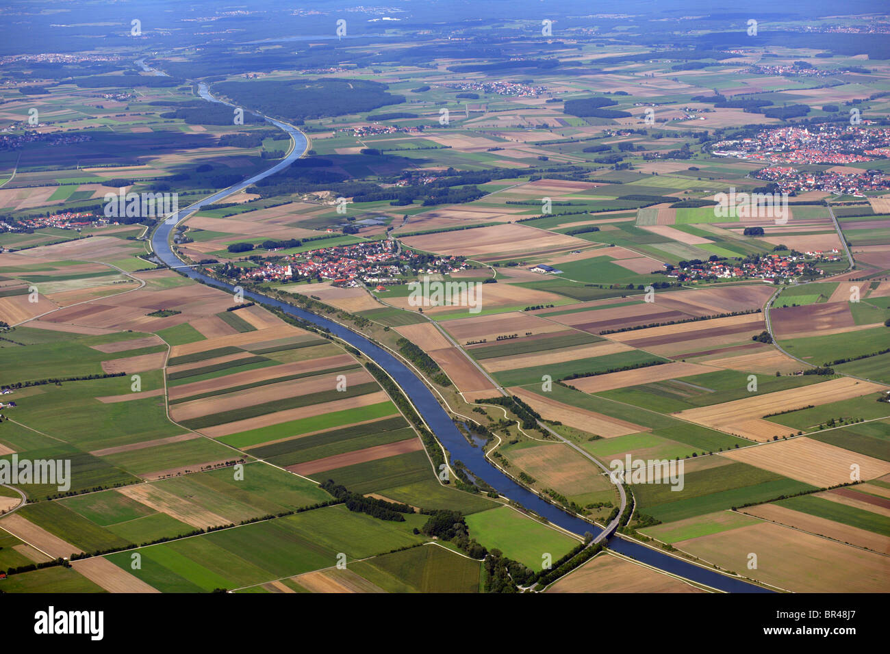 RhineMainDanube Canal, Germany, Bavaria, Berching Stock Photo Alamy