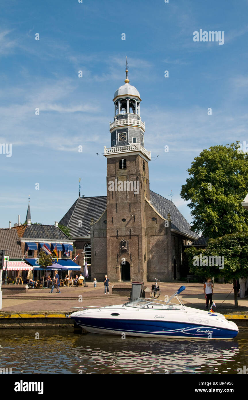Lemmer Friesland Port Harbor town City Netherlands Stock Photo