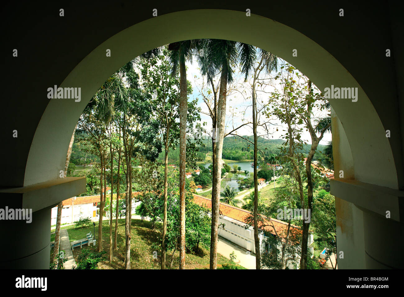 Eco-hotel Moka in Las Terrazas, Cuba. Stock Photo