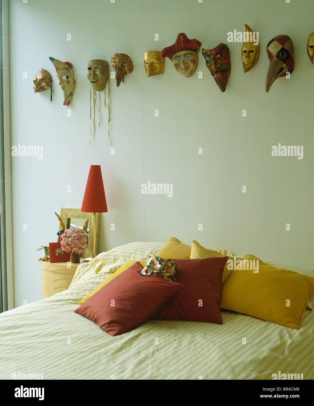 small yellow cushions