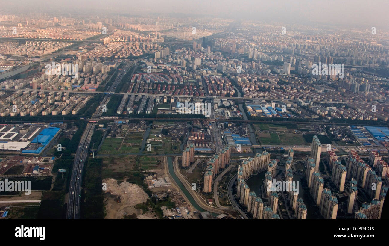China aerial view China aerial view