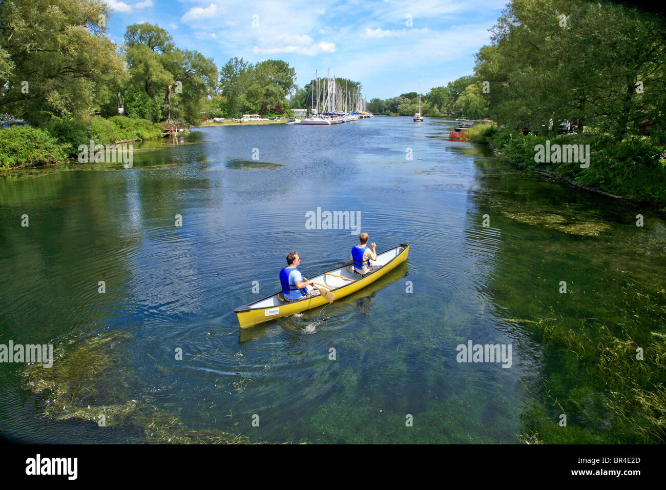 Centre island toronto canada kayak hires stock photography and images