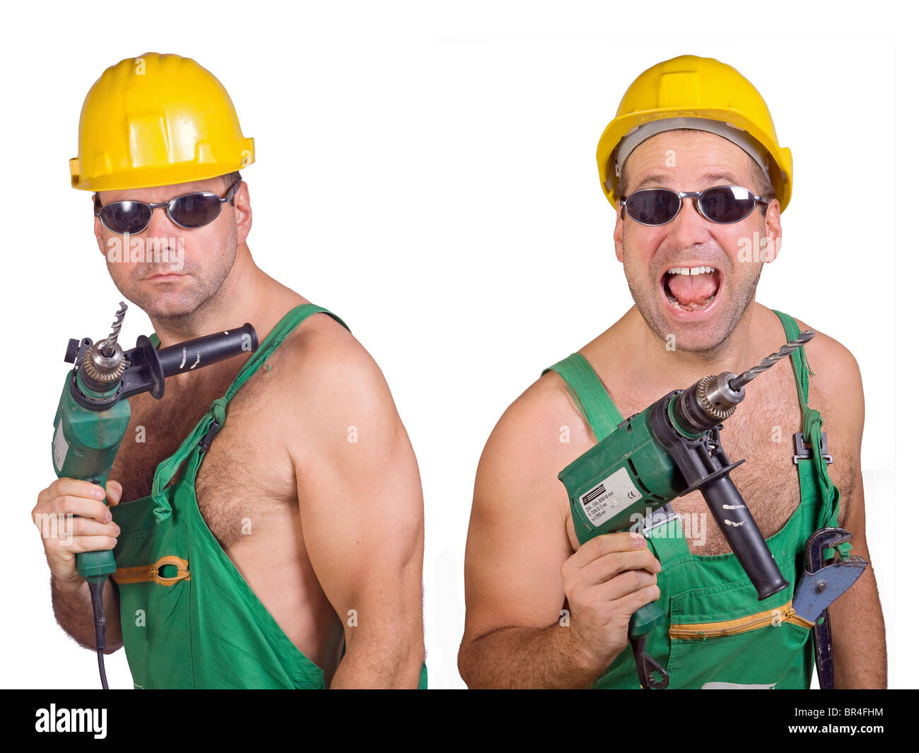 two serviceman Stock Photo