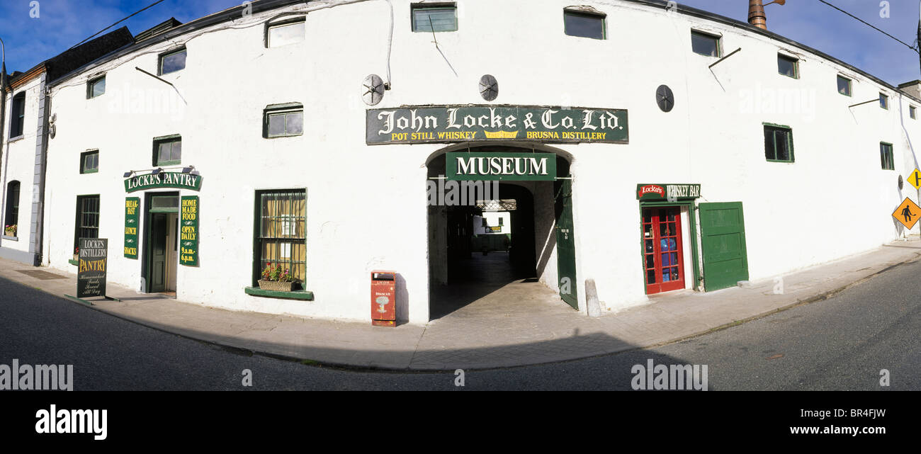 Kilbeggan Co Westmeath Ireland John Locke Whiskey Museum Stock