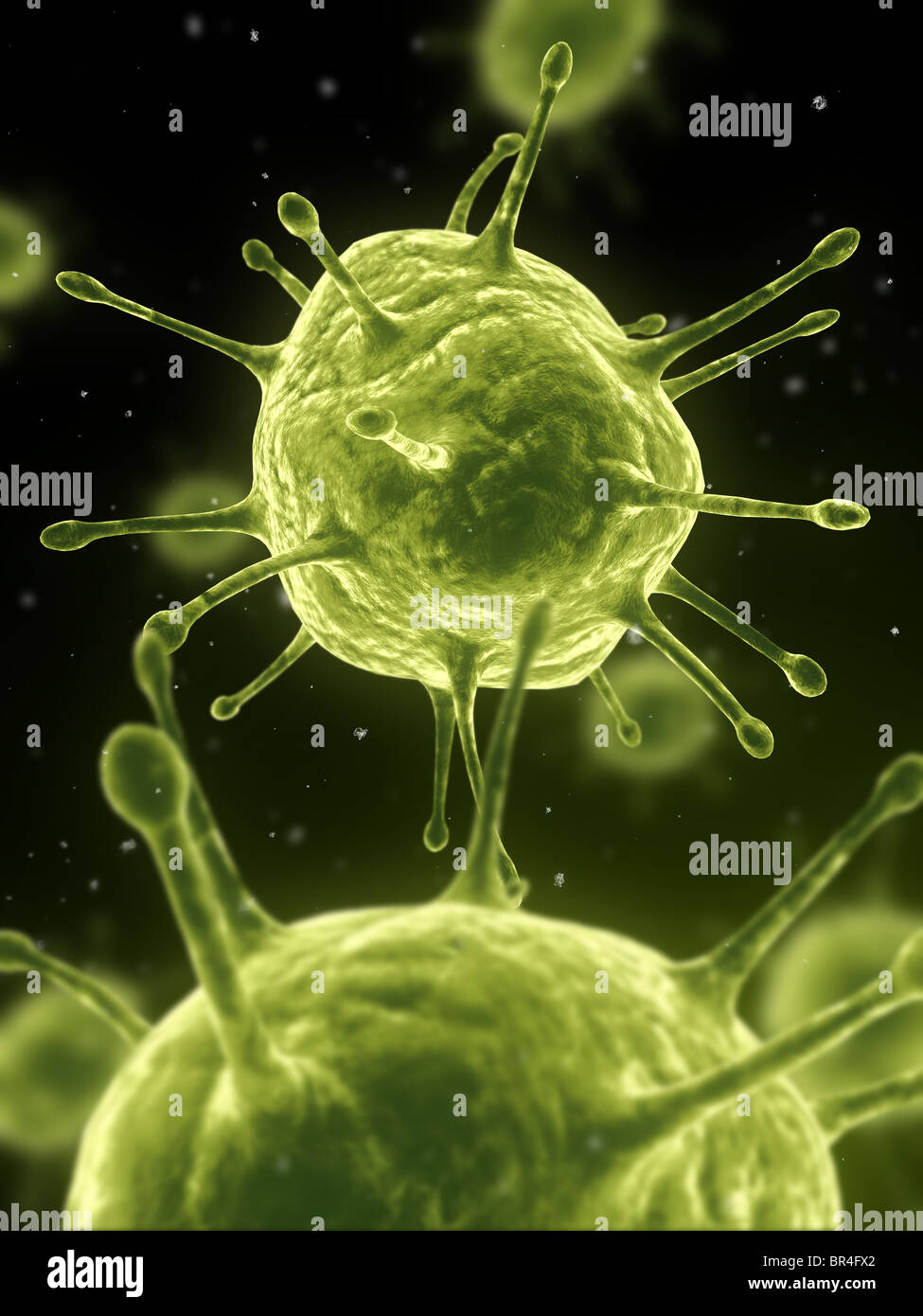 Hiv virus cells hi-res stock photography and images - Alamy
