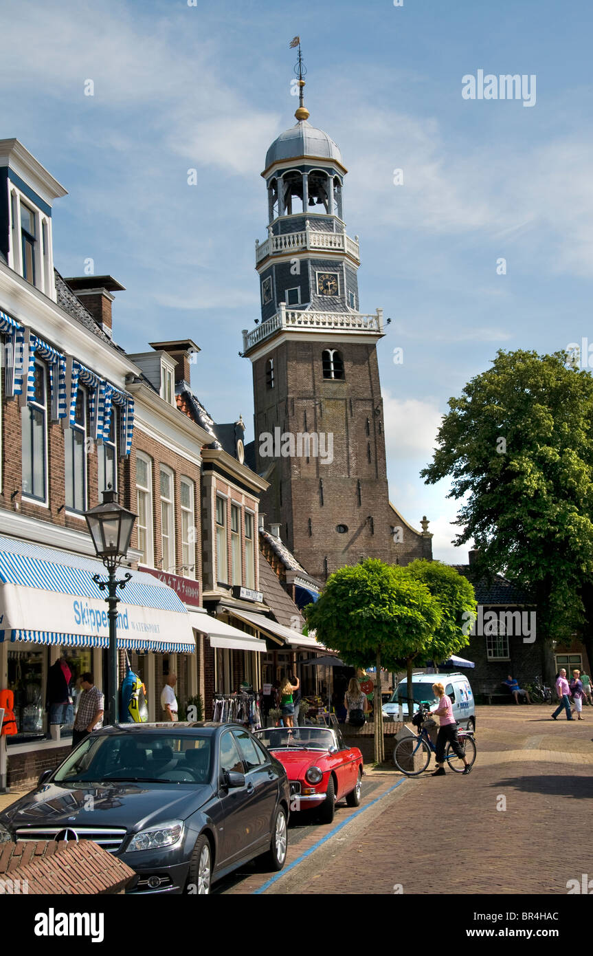 Lemmer Friesland Port Harbor town City Netherlands Stock Photo