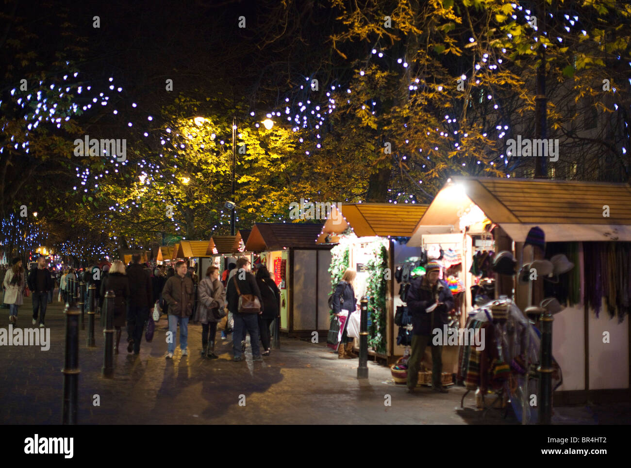 The Christmas Market in Cheltenham, Gloucestershire, UK Stock Photo Alamy