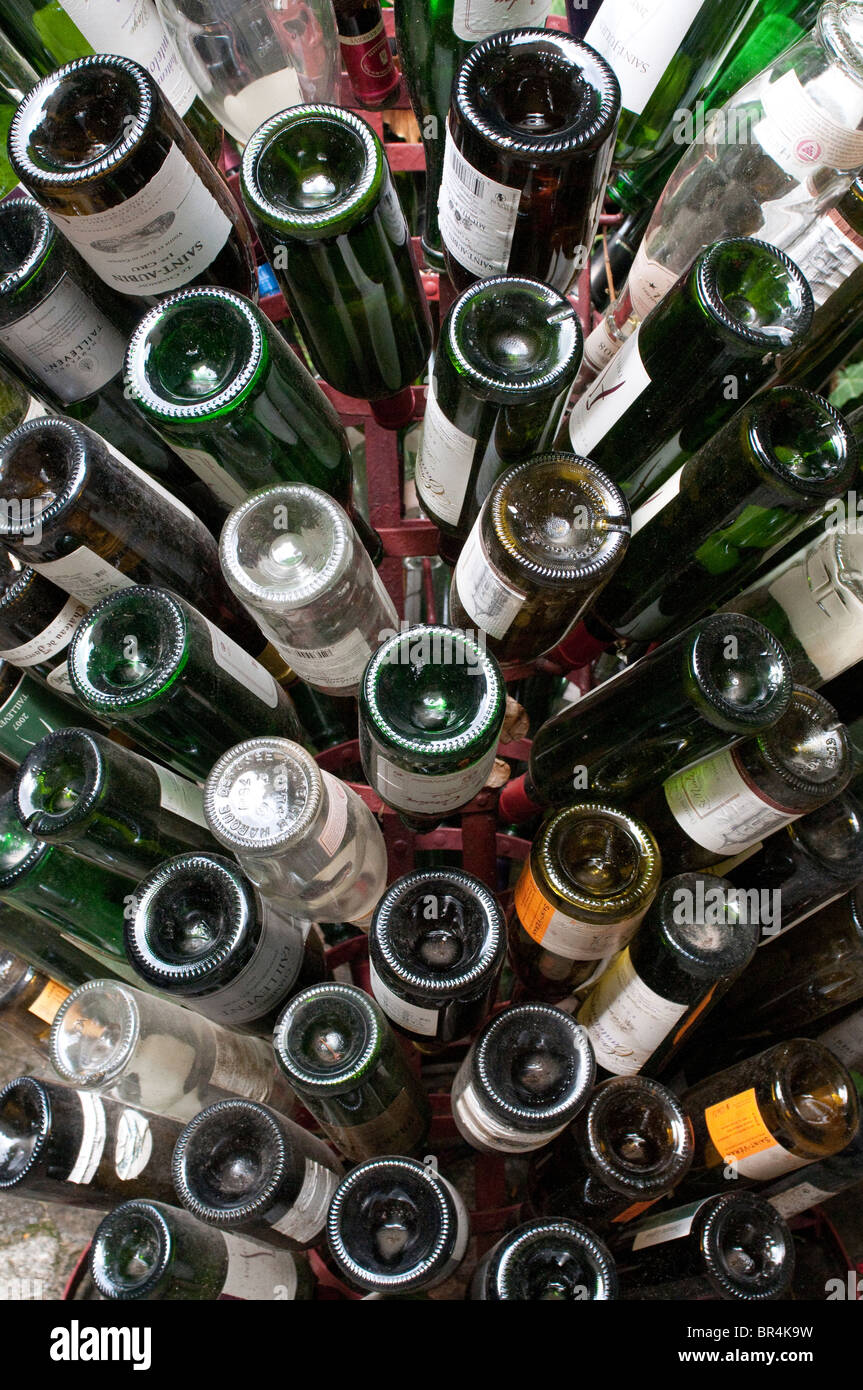 Empty wine bottles hires stock photography and images Alamy