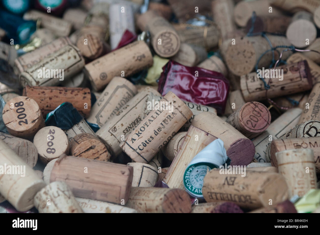 Bottle corks Stock Photo