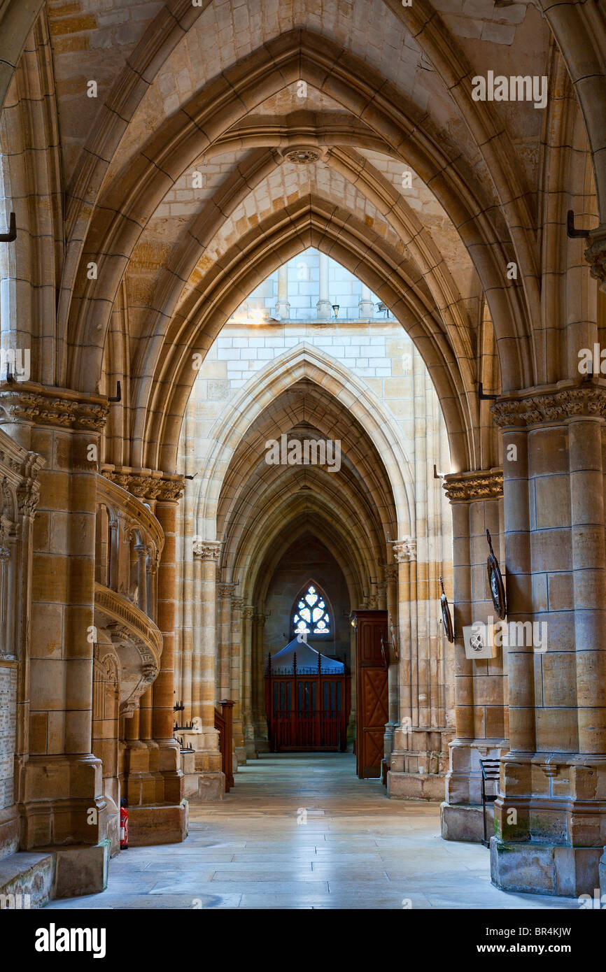 France, Marne, L'Epine, Notre Dame de l'Epine Basilica listed as World Heritage by UNESCO Stock Photo