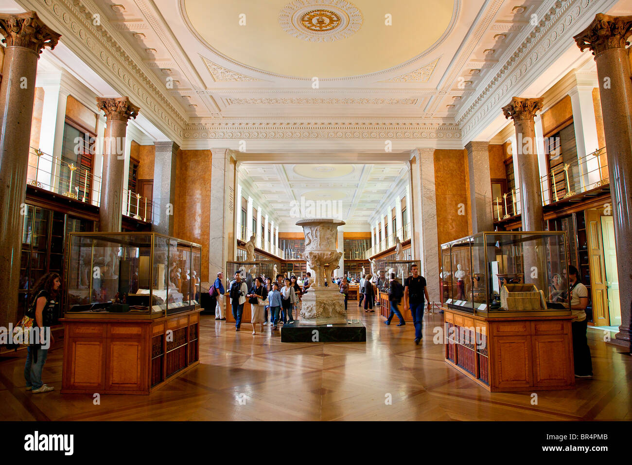 Europe, UK, England, London, British Museum, The King's Library Stock Photo