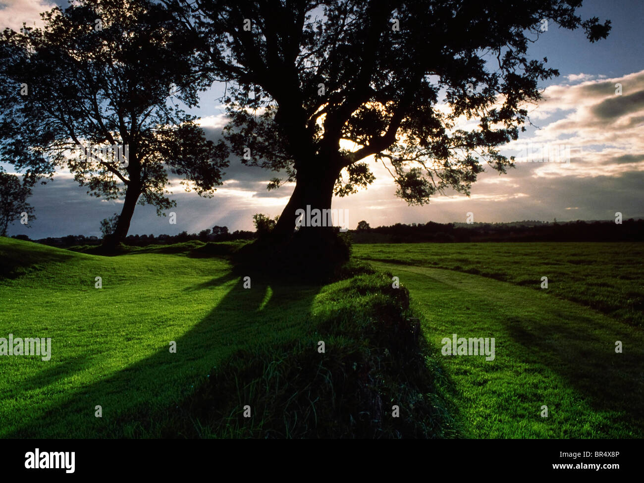 Armagh, Co Armagh, Northern Ireland, Navan Fort, Ulsters Ancient Royal Capital, Est. 4500Bc Stock Photo