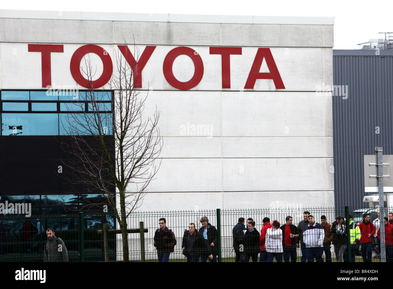 Valenciennes (59): Toyota factory in Onnaing Stock Photo