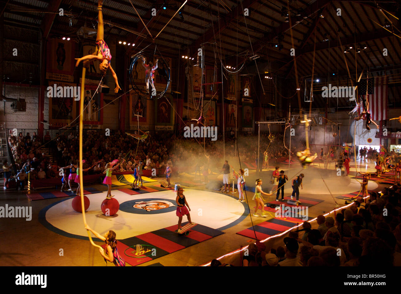 The Children's Circus of Peru Indiana USA Stock Photo - Alamy