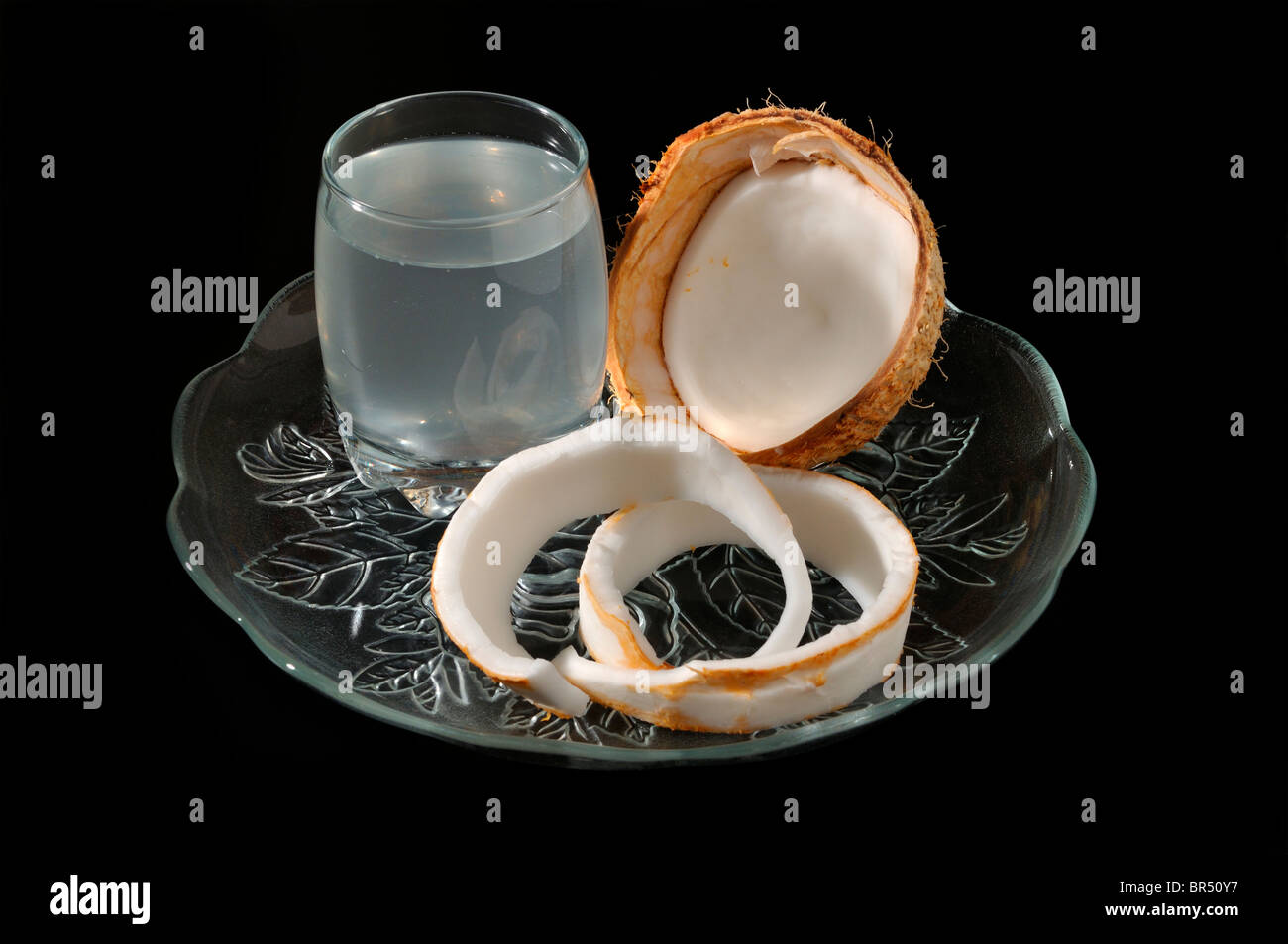 Tender Coconut Water and Tender Coconut Stock Photo Alamy