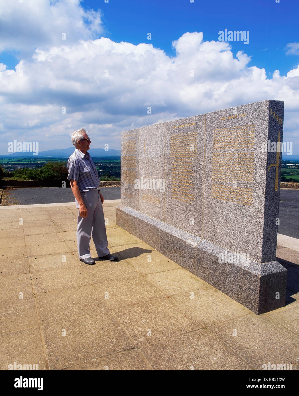 Enniscorthy, Co Wexford, Ireland, Vinegar Hill Stock Photo Alamy