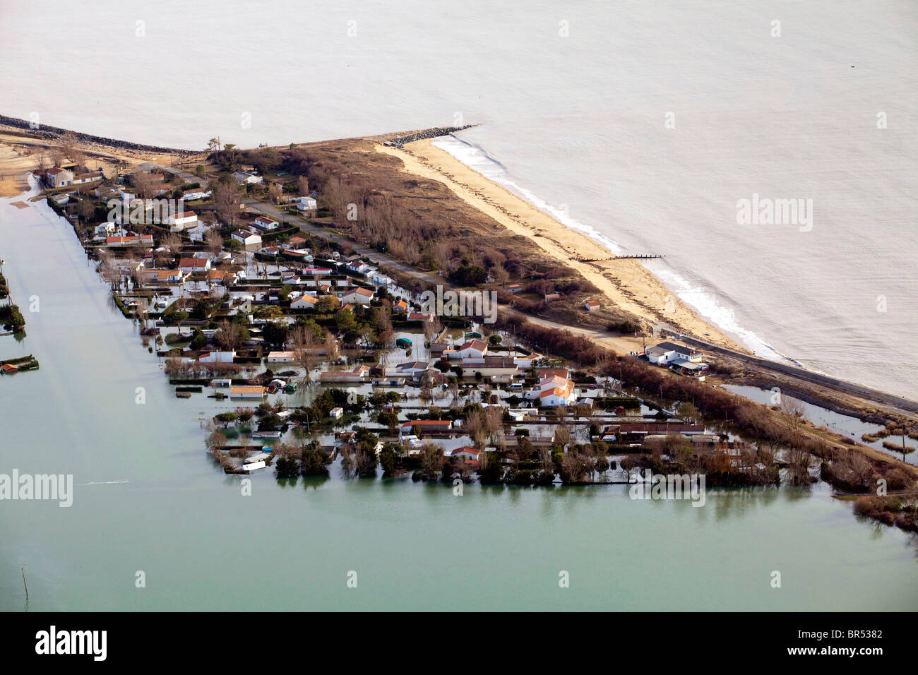 La Faute Sur Mer 85 Flooding Caused By The Xynthia Storm Stock Photo Alamy
