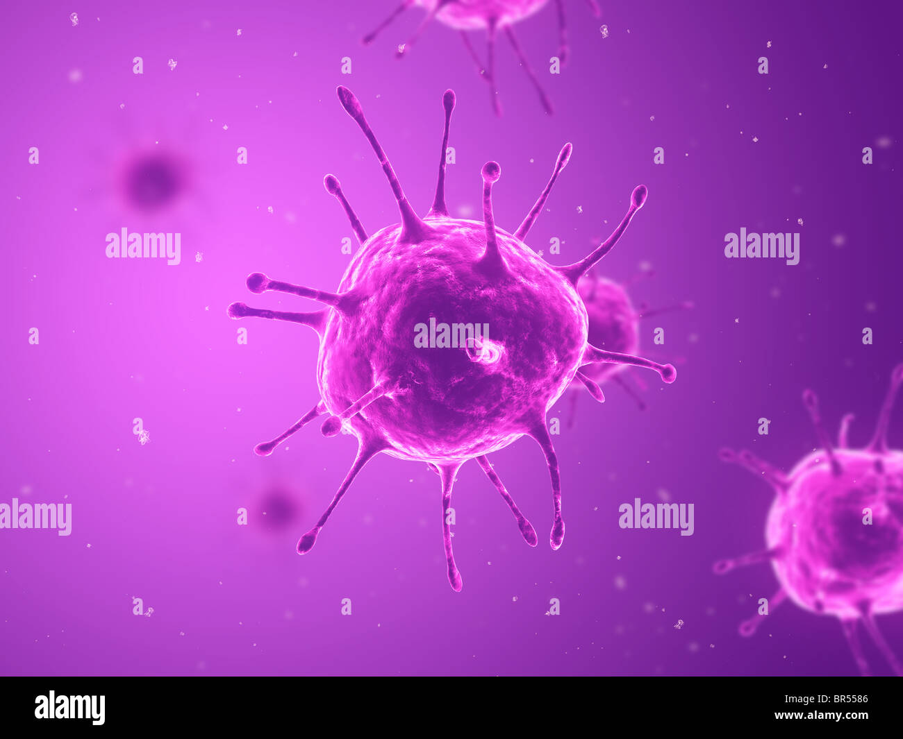 Hiv virus cells hi-res stock photography and images - Alamy