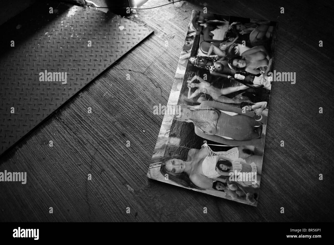 A collage of naked women made by prisoners of a female penitentiary in  Mexico D.F Stock Photo - Alamy