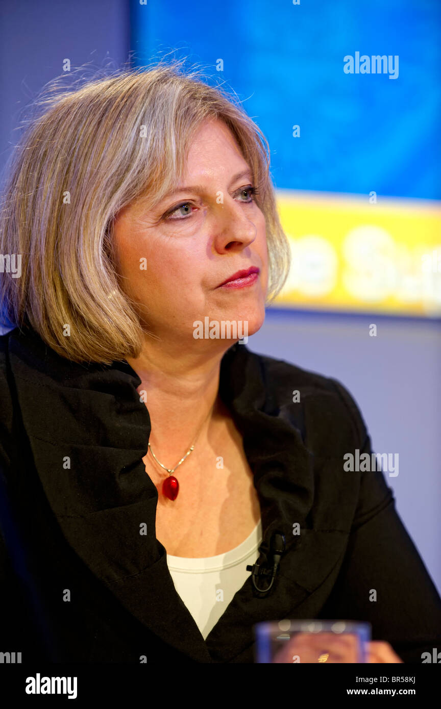 UK Prime Minister, Theresa May MP Stock Photo