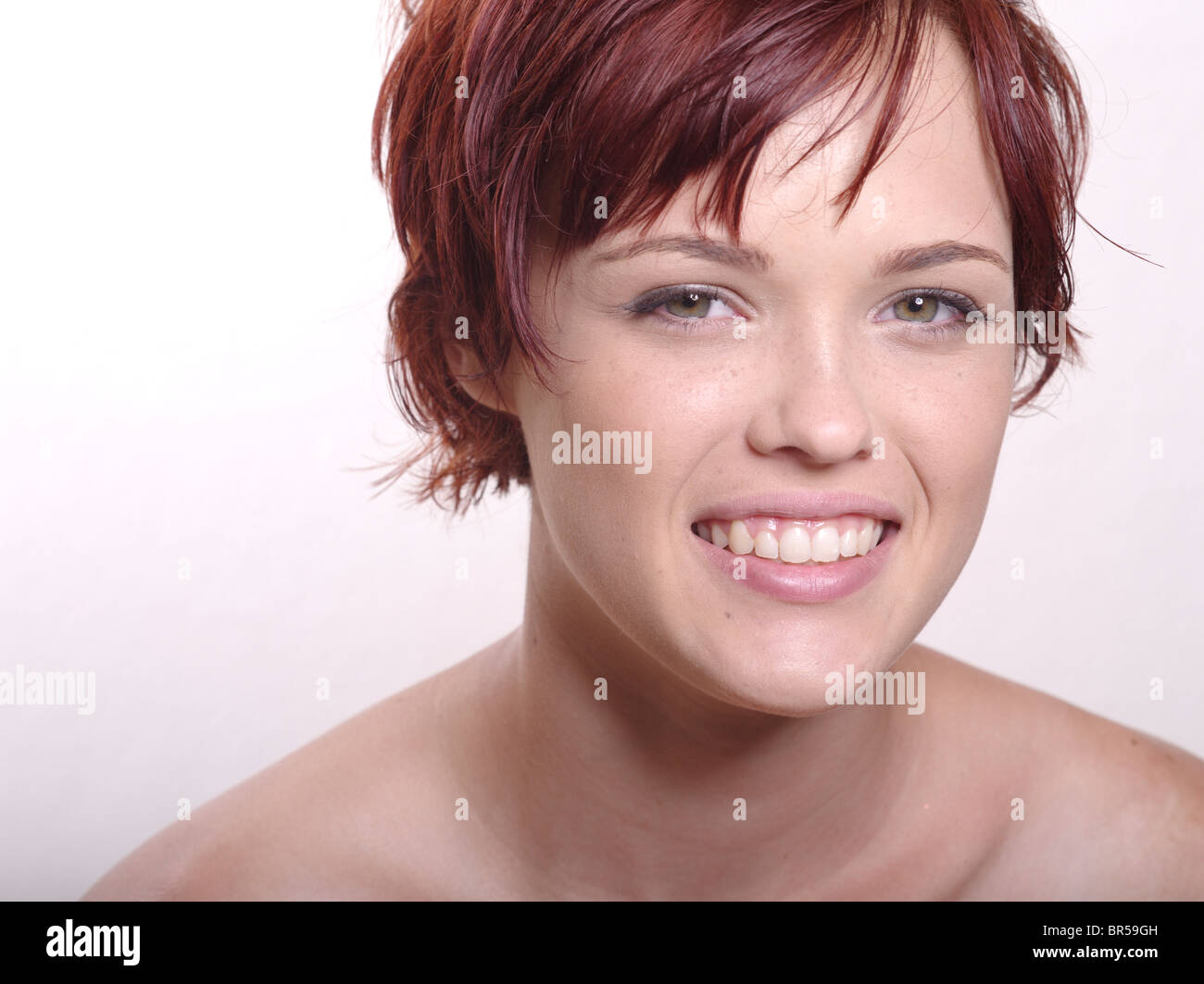 Portrait of young woman Stock Photo
