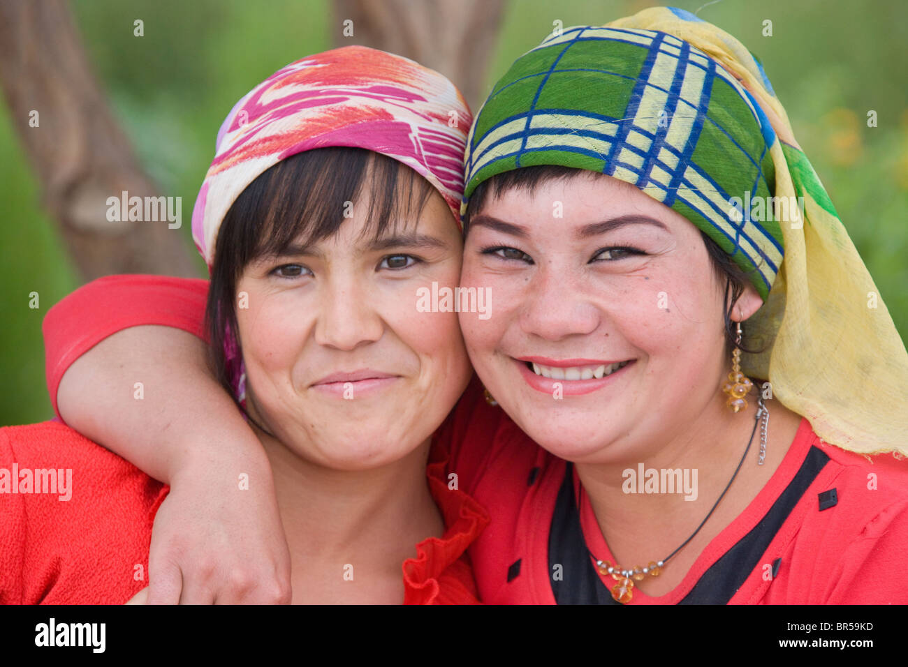Uighur Women Hotan Xinjiang China Stock Photo 31464817 Alamy