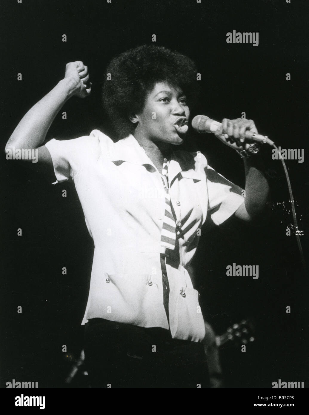 JOAN ARMATRADING  US singer in 1981. Photo Laurens van Houten Stock Photo