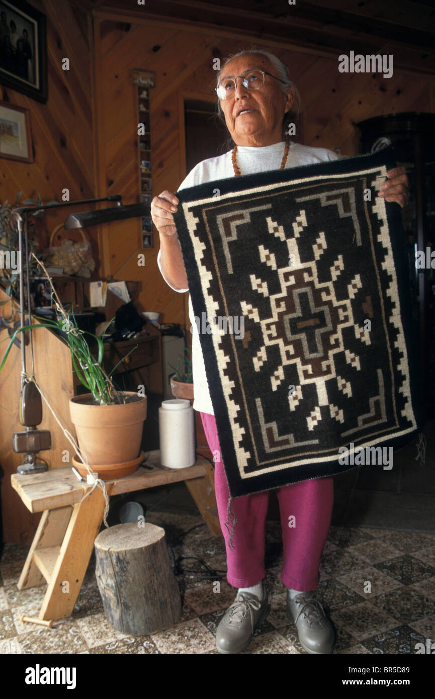 Navajo weaving Stock Photo Alamy