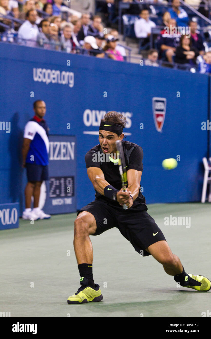 Rafael Nadal (ESP) Competing In The Men's Championship Finals At The ...