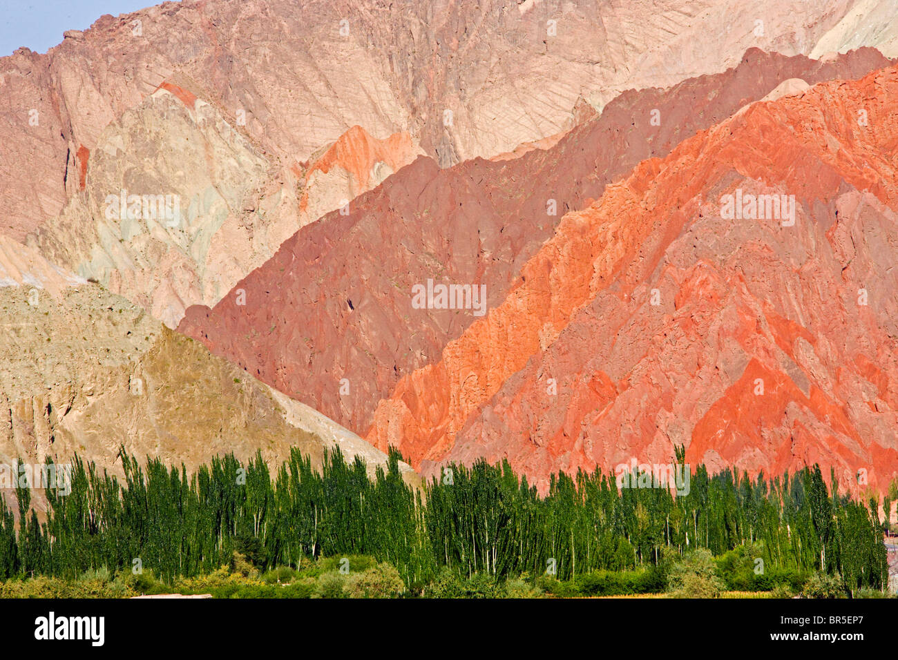 Aoyitage Valley, Pamir Plateau, Xinjiang, China Stock Photo