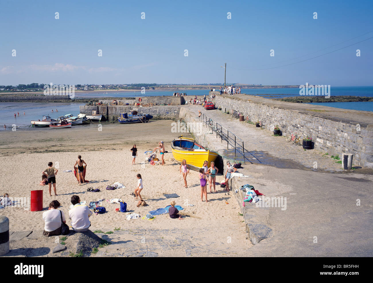 Co Dublin, Ireland, Rush Harbour Stock Photo Alamy