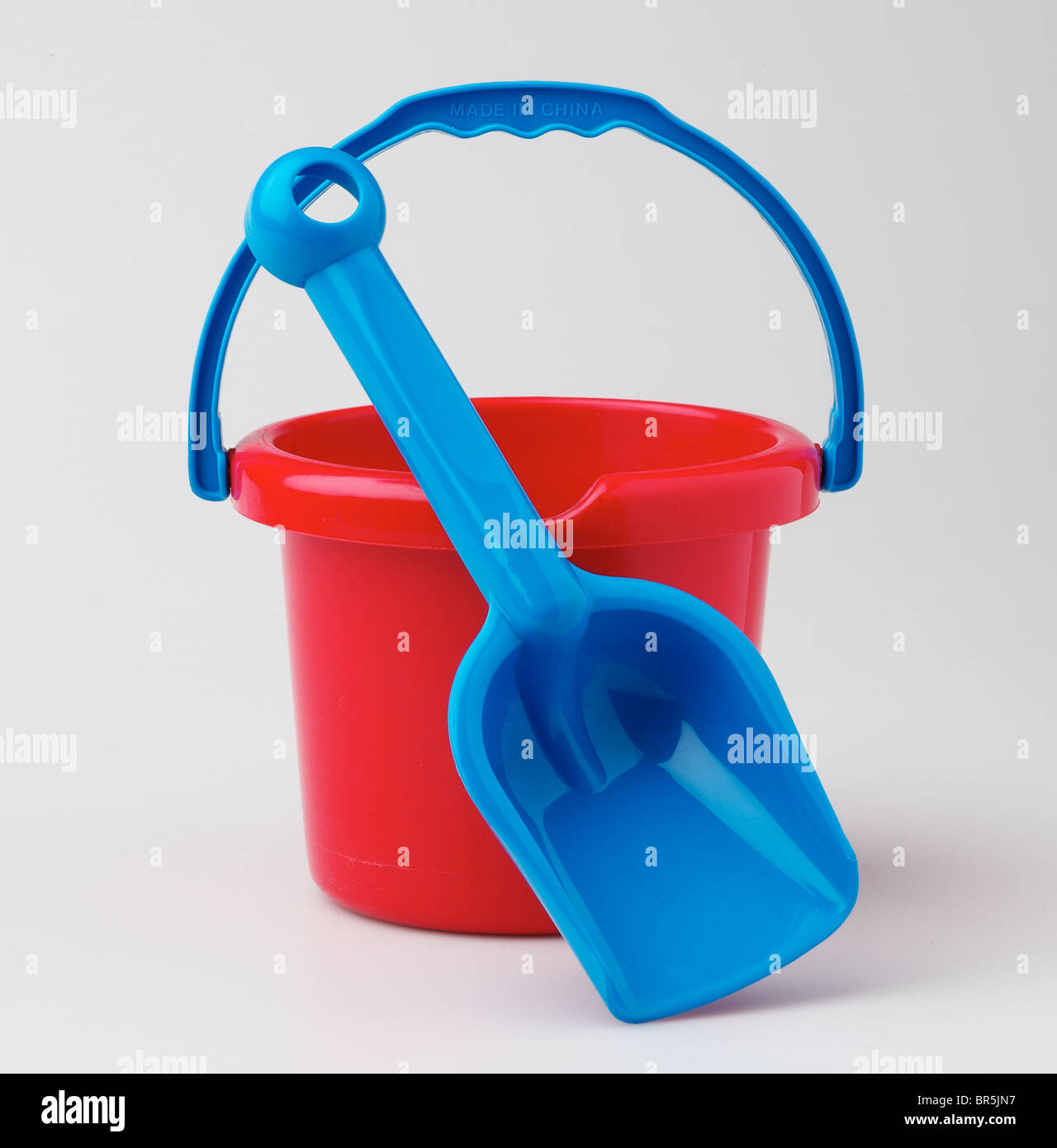 Bucket and spade Stock Photo
