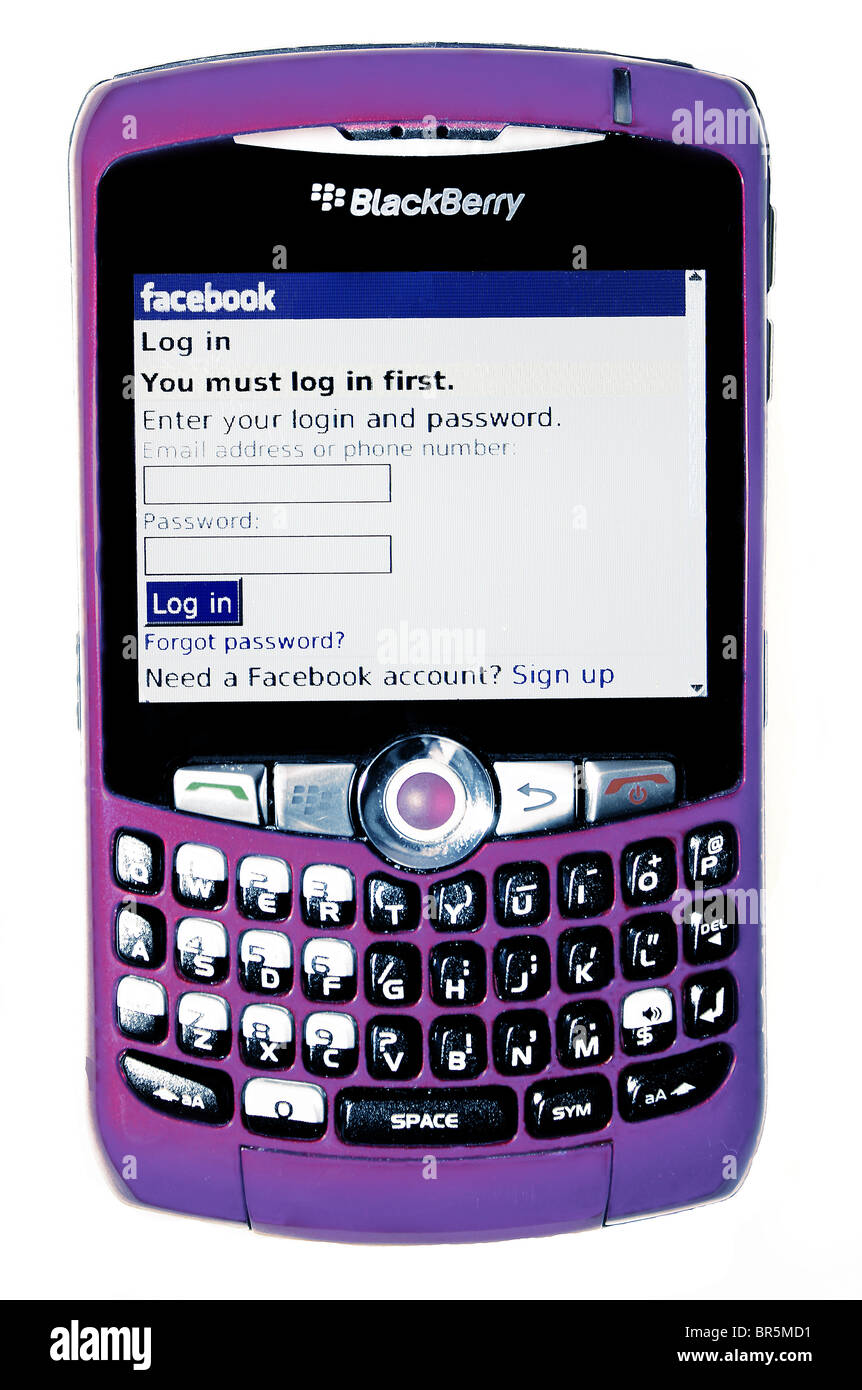 Purple Blackberry Phones