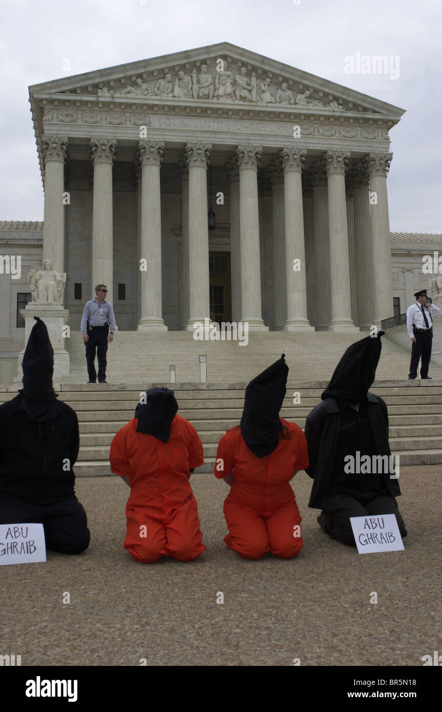 Supreme court protest washington hi-res stock photography and images ...
