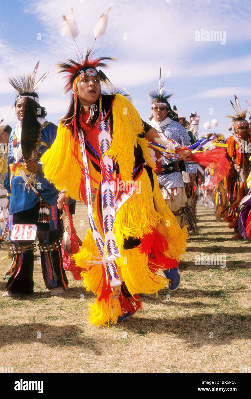 Indian Native American dance show compete drum costume traditional
