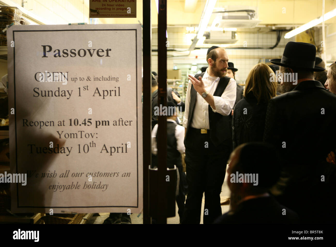 Yom Tov takes place when Passover has finished, Orthodox Jews return to