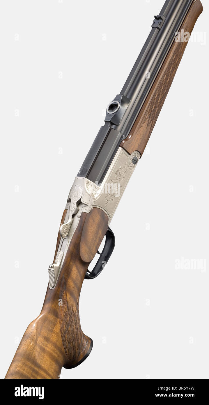 A threebarrel rifle/shotgun combination 'Drilling' Blaser BD 880, cal