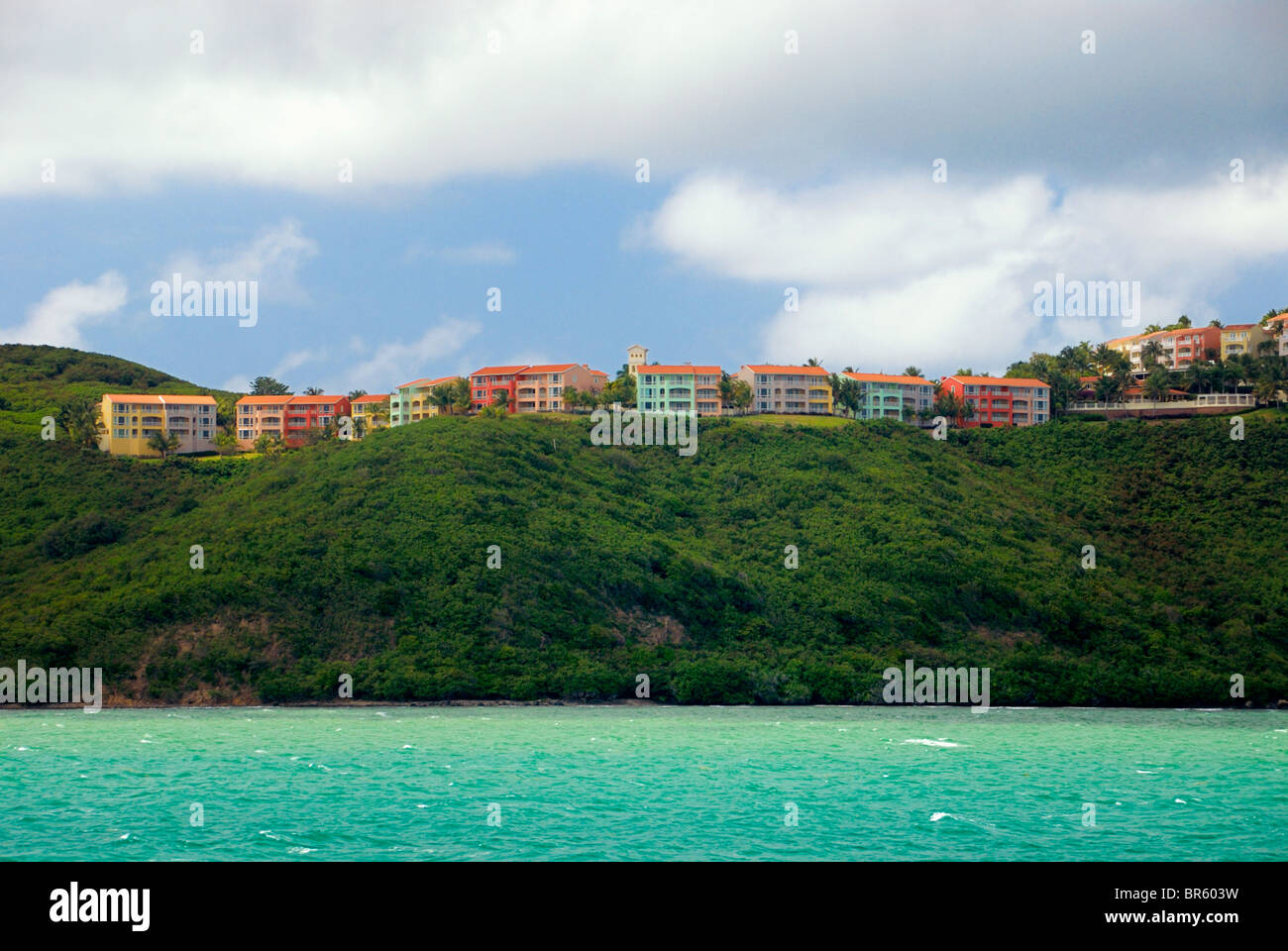 A Ferry view of Fajardo harbor, Puerto Rico Stock Photo Alamy